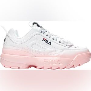 FILA Disruptor 2 Premium 'Faded Pink' Sz 8.5 NEW AUTH BNIB from Dolls Kill